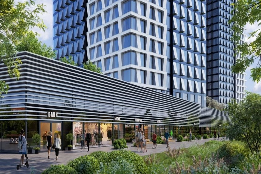 За 5 лет площадь офисных помещений в ЖК выросла в 2 раза